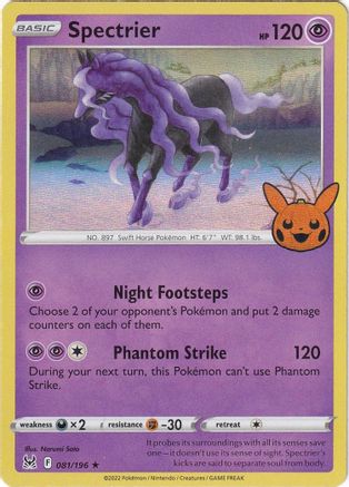 Spectrier 081/196 - Holo Rare - Holofoil