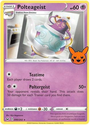Polteageist 090/202 - Rare