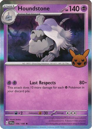Houndstone 106/198 - Rare - Holofoil