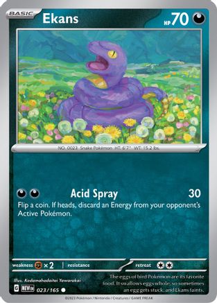 Ekans 023/165 - Common