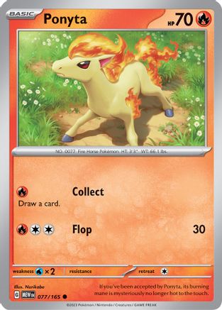 Ponyta 077/165 - Common