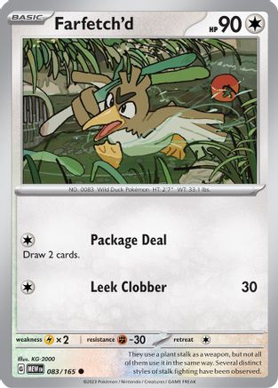 Farfetch'd 083/165 - Common