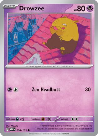Drowzee 096/165 - Common