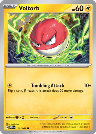 Voltorb 100/165 - Common