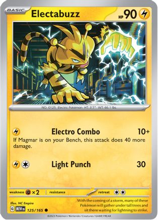 Electabuzz 125/165 - Common