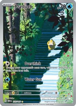 Psyduck 175/165 - Illustration Rare - Holofoil