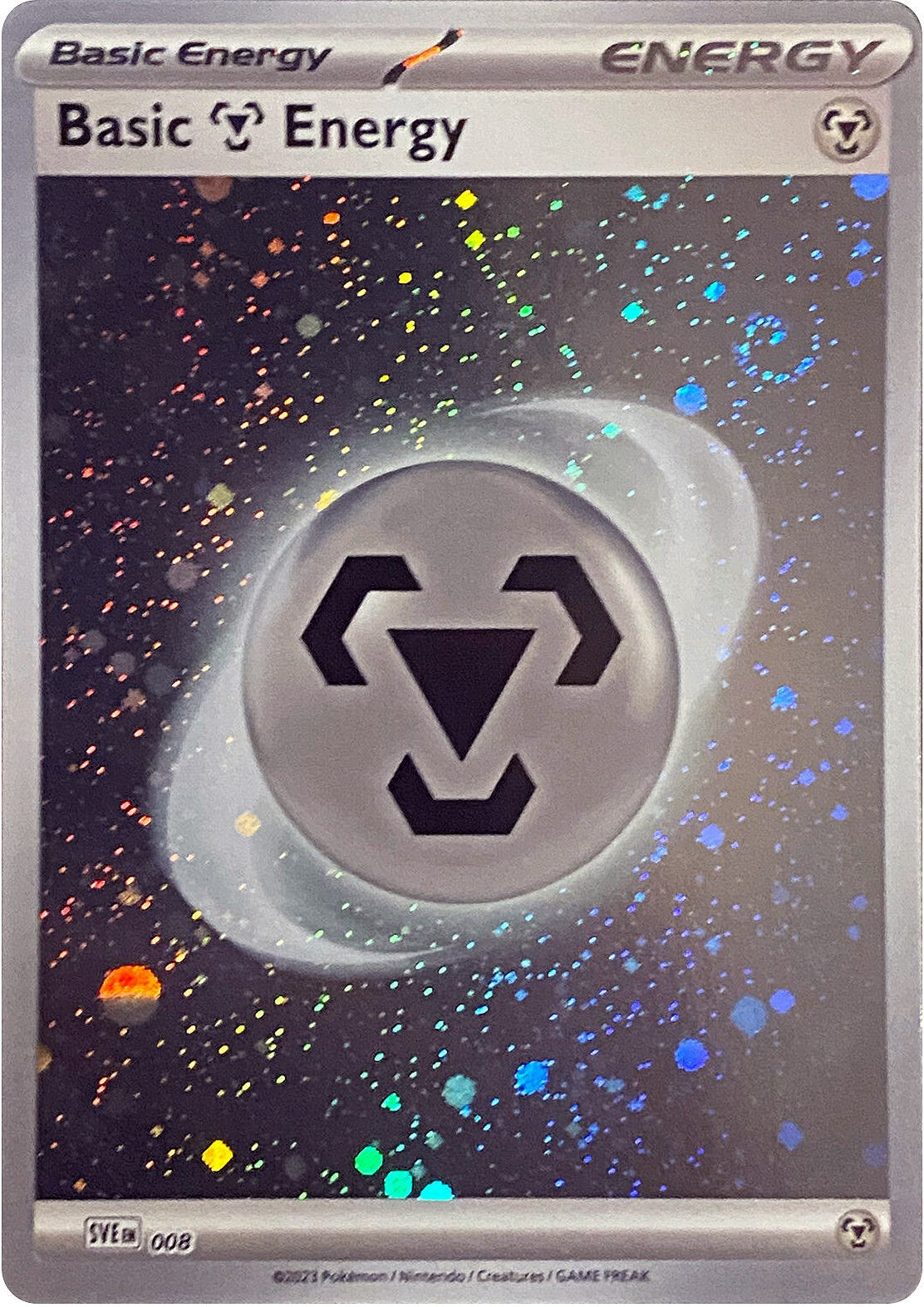Basic Metal Energy (Cosmos Holo) 008 - Common - Holofoil