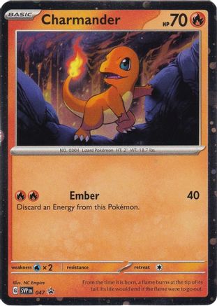 Charmander 047 - Promo - Holofoil