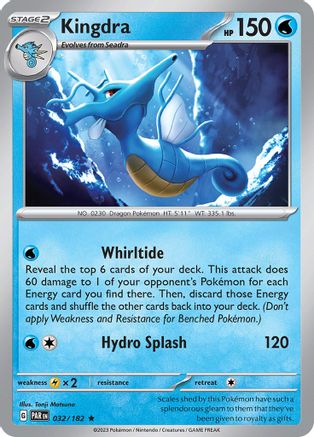Kingdra 032/182 - Rare - Holofoil