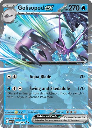 Golisopod ex 050/182 - Double Rare - Holofoil