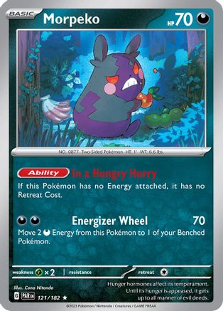 Morpeko 121/182 - Rare - Holofoil