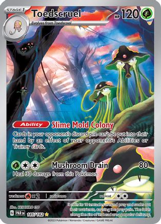 Toedscruel 185/182 - Illustration Rare - Holofoil