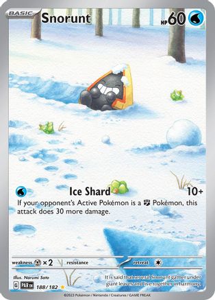 Snorunt 188/182 - Illustration Rare - Holofoil