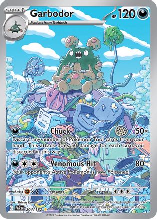 Garbodor 204/182 - Illustration Rare - Holofoil