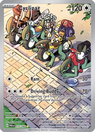 Cyclizar 215/182 - Illustration Rare - Holofoil