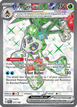 Froslass ex 217/182 - Ultra Rare - Holofoil