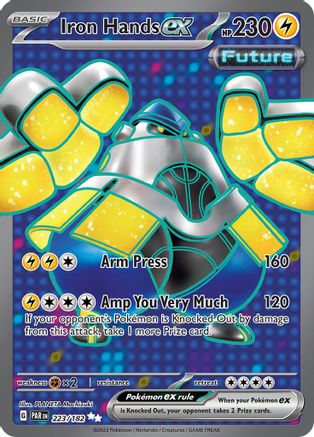 Iron Hands ex 223/182 - Ultra Rare - Holofoil