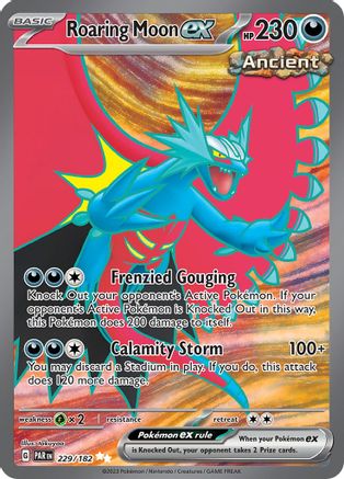 Roaring Moon ex 229/182 - Ultra Rare - Holofoil