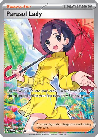 Parasol Lady 238/182 - Ultra Rare - Holofoil