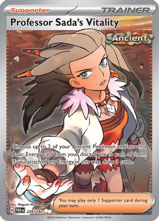 Professor Sada's Vitality 239/182 - Ultra Rare - Holofoil