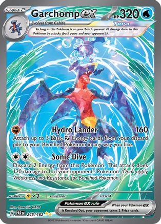 Garchomp ex 245/182 - Special Illustration Rare - Holofoil