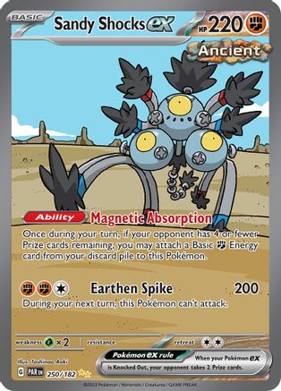 Sandy Shocks ex 250/182 - Special Illustration Rare - Holofoil