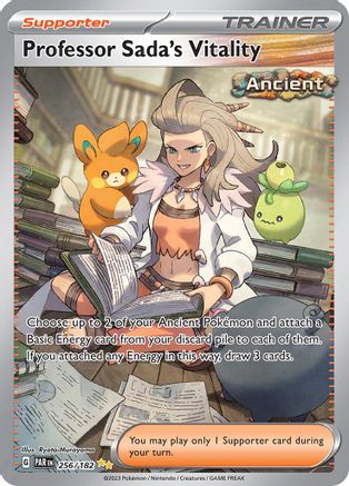 Professor Sada's Vitality 256/182 - Special Illustration Rare - Holofoil