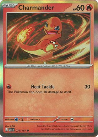 Charmander 026/197 - Promo - Holofoil