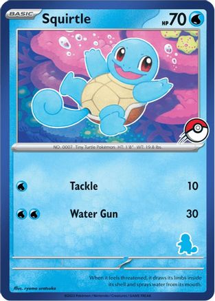 Squirtle (Blue Border) - Unconfirmed