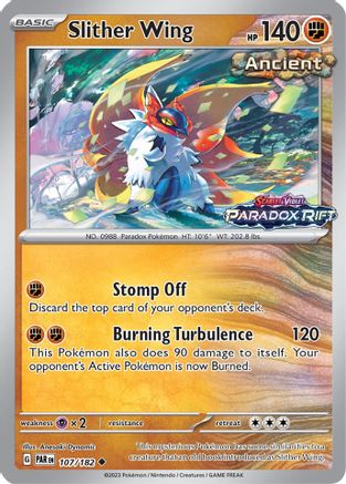 Slither Wing 107/182 - Promo - Reverse Holofoil