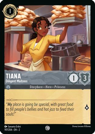 Tiana - Diligent Waitress (197/204) [Rise of the Floodborn]