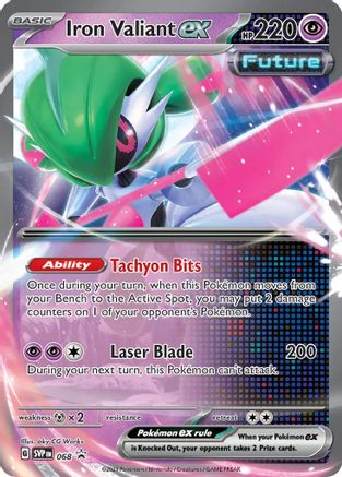 Iron Valiant ex 068 - Promo - Holofoil