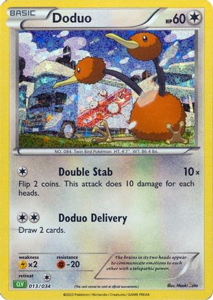 Doduo 013/034 - Classic Collection - Holofoil