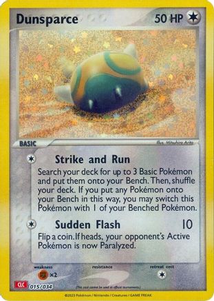 Dunsparce 015/034 - Classic Collection - Holofoil