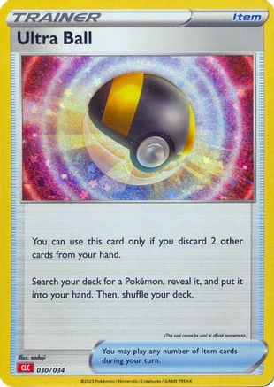 Ultra Ball (CLC) 030/034 - Classic Collection - Holofoil