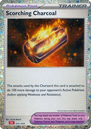 Scorching Charcoal 026/034 - Classic Collection - Holofoil