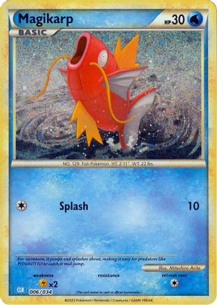 Magikarp 006/034 - Classic Collection - Holofoil
