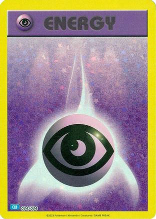 Basic Psychic Energy 034/034 - Classic Collection