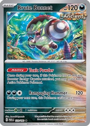 Brute Bonnet 123/182 - Rare - Holofoil