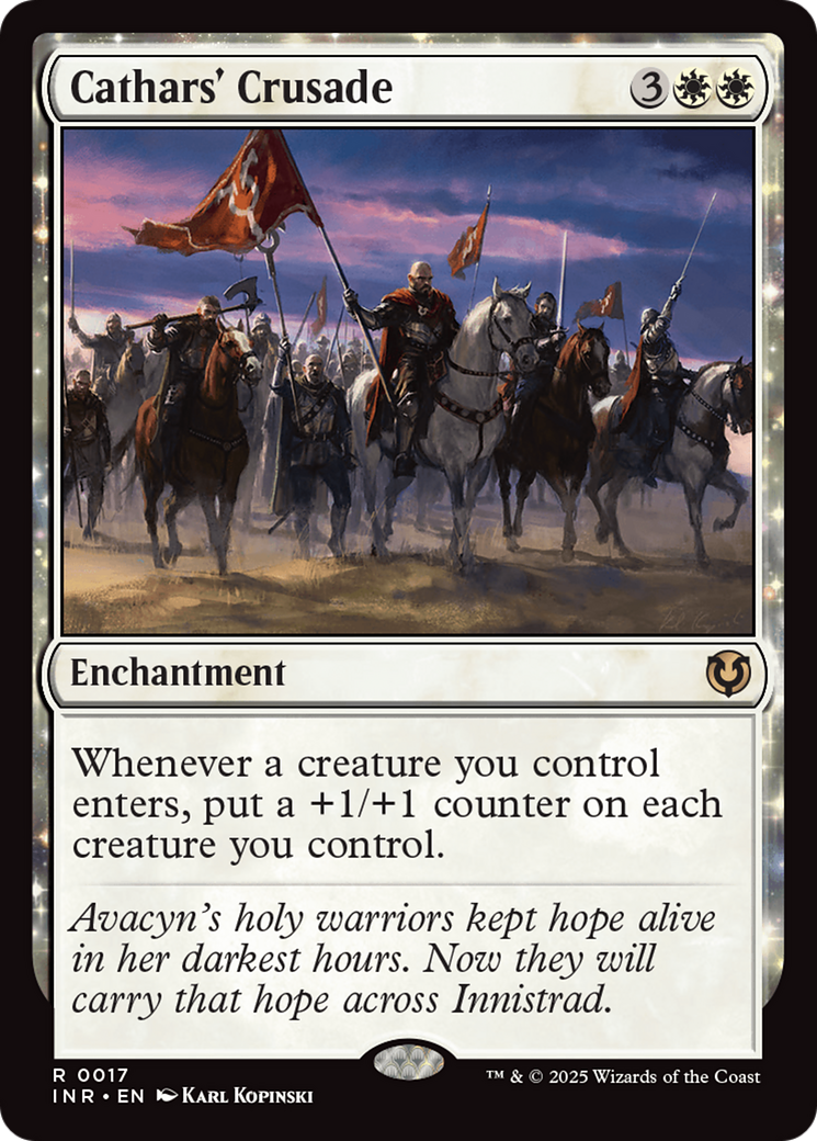 Cathars' Crusade (-017) - Innistrad Remastered Foil