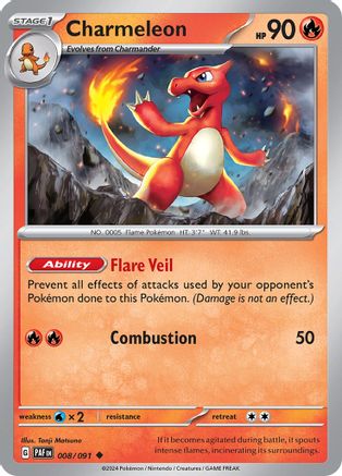 Charmeleon 008/091 - Uncommon