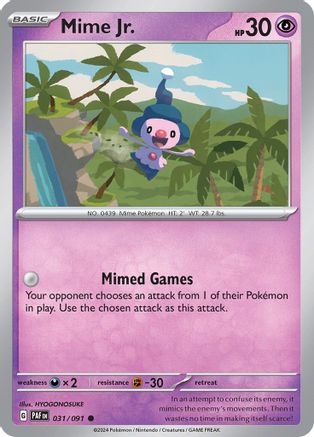Mime Jr. 031/091 - Common
