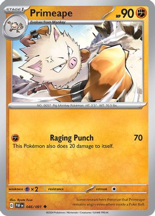 Primeape 046/091 - Uncommon