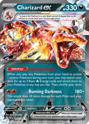 Charizard ex 054/091 - Double Rare - Holofoil