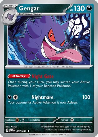 Gengar 057/091 - Uncommon