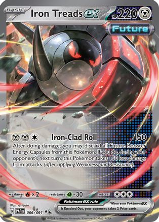 Iron Treads ex 066/091 - Double Rare - Holofoil