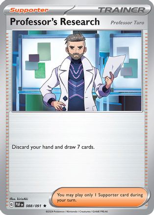 Professor's Research 088/091 - Rare - Holofoil