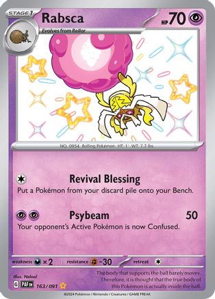 Rabsca 163/091 - Shiny Rare - Holofoil