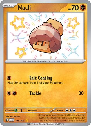 Nacli 176/091 - Shiny Rare - Holofoil