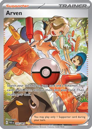 Arven 235/091 - Special Illustration Rare - Holofoil